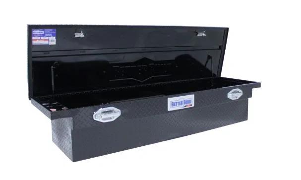 79210919 – BETTER BUILT Tool Box, Crossover Low Profile Single Lid Pull Handle Powder Coated Diamond Tread Gloss Blac...